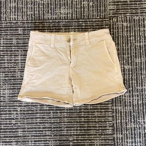 American Eagle MIDI Khaki Shorts